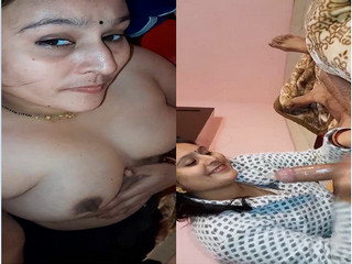 Sexy Puja Bhabhi Blowjob